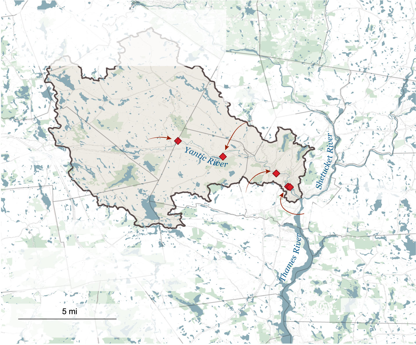 Yantic River towns, SCCOG begin discussing flood prevention ideas